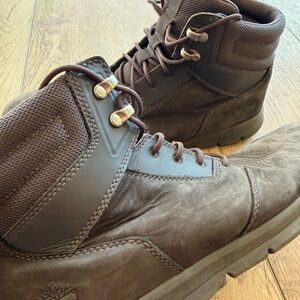 Timberland Men's Dark Brown Hiking Boots Sz 10
